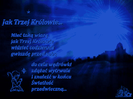 Trzej królowie wierszyk